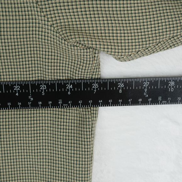 ExOfficio Shirt Mens L Outdoor Vented Hiking Button Down Plaid Long Sleeve - Picture 8 of 12